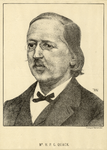 106107 Portret van Hendrick Peter Godfried Quack, geboren Zetten 2 juli 1834, hoogleraar in de rechtsgeleerdheid aan de ...
